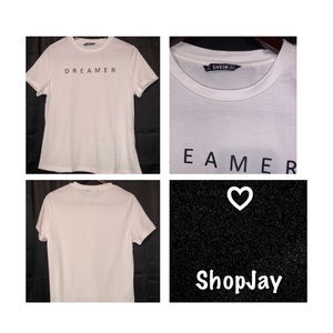 Dreamer letter graphic tee!